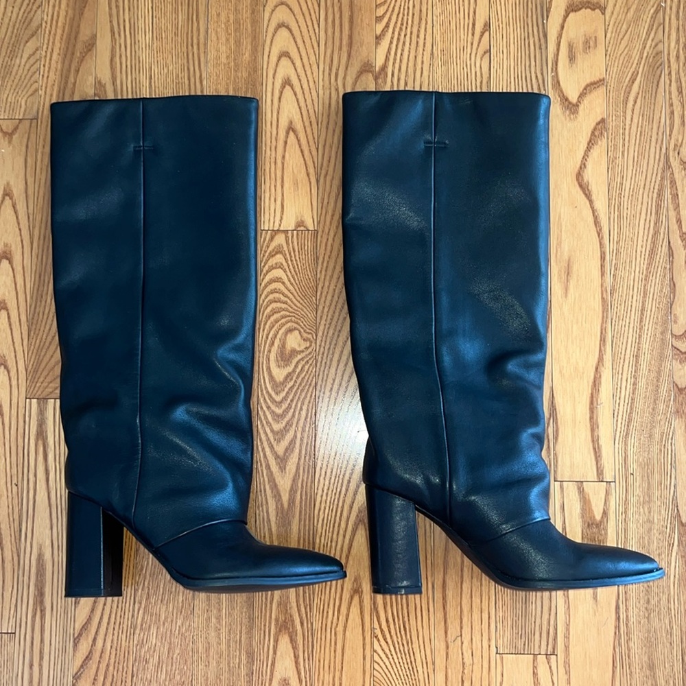 🖤🖤 STEVE MADDEN BLANCO KNEE HIGH BOOTS- SIZE 9 🖤🖤 - Picture 2 of 12